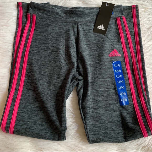 50% off ALL bundles! Girls adidas gray leggings - Picture 3 of 6